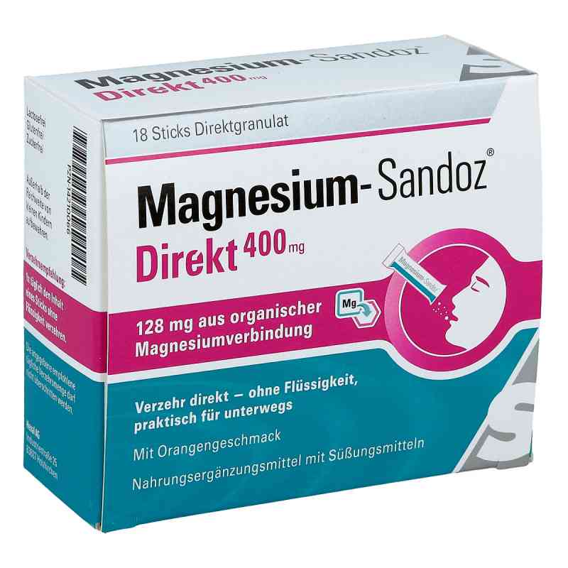 Magnesium Sandoz Direkt 400 mg Sticks 18 stk von Hexal AG PZN 14210066