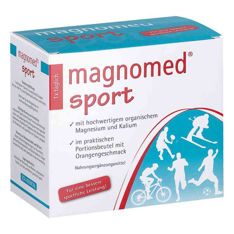 Magnomed Sport Pulversachets 24 stk von ECA-MEDICAL HANDELSGMBH PZN 08201843