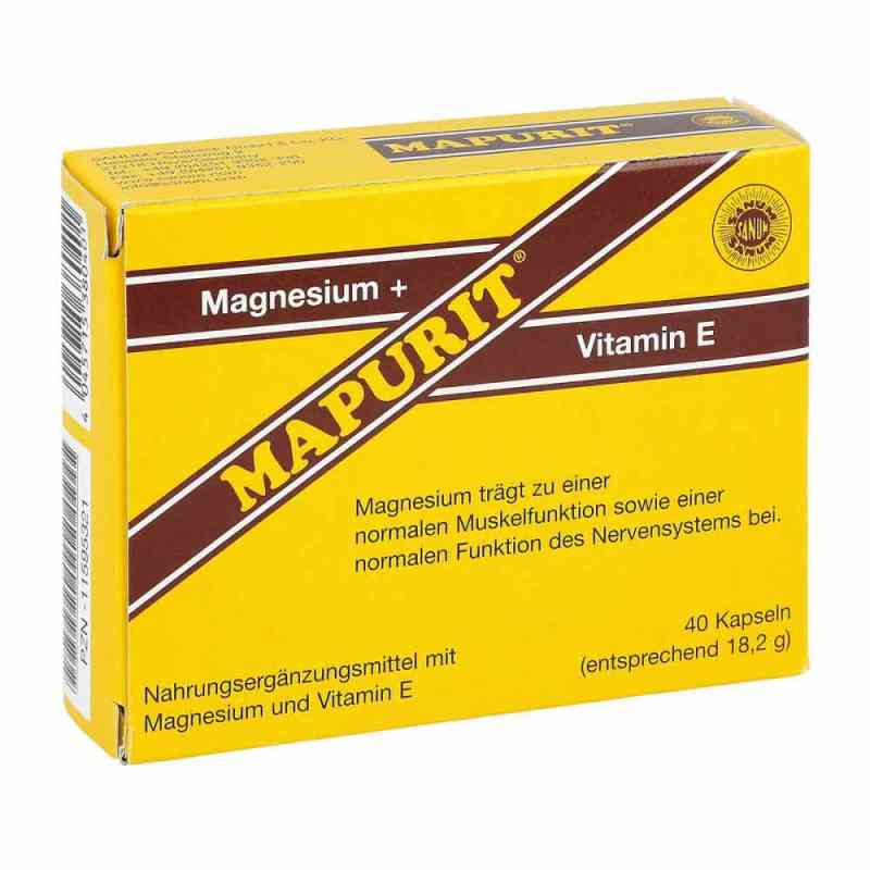 Mapurit Kapseln 40 stk von SANUM-KEHLBECK GmbH & Co. KG PZN 11595321