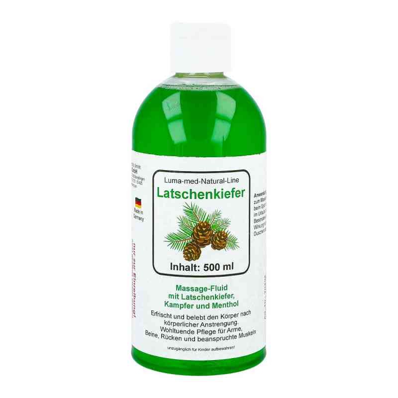 Massage-Fluid Latschenkiefer Kampfer Menthol 500 ml von Groß GmbH PZN 11067958
