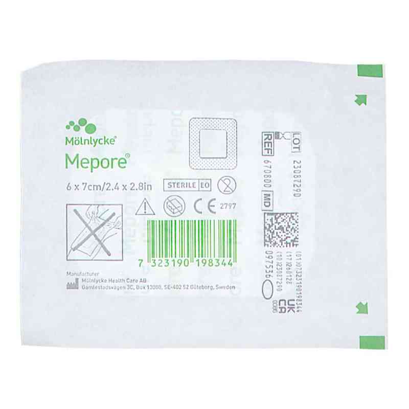 Mepore Verband steril 6x7cm 1 stk von MOELNLYCKE HEALTH CARE GMBH PZN 08201281