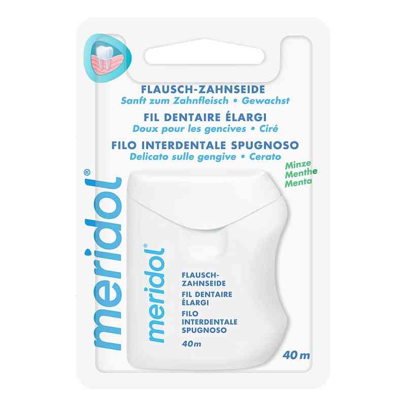 Meridol Flausch Zahnzeide gewachst 40 M von CP GABA GmbH PZN 04123449