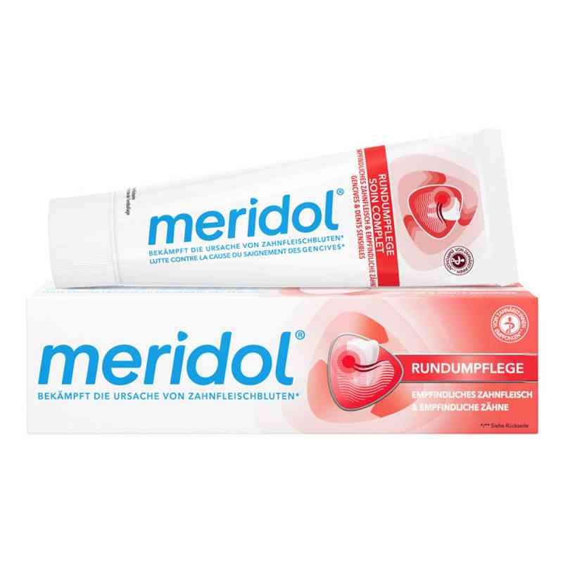 Meridol Rundumpflege Zahnpasta für empfindliches Zahnfleisch & Z 75 ml von CP GABA GmbH PZN 17853758