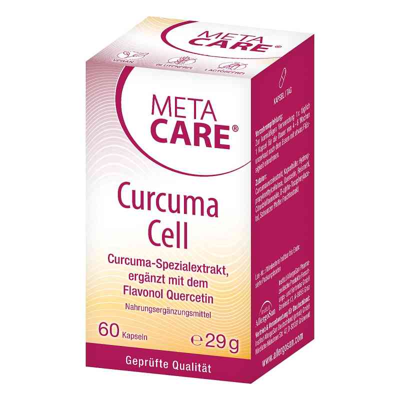 Meta-Care Curcuma Cell Kapseln 60 stk von INSTITUT ALLERGOSAN Deutschland  PZN 18003447