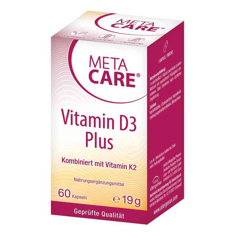 Meta Care Vitamin D3 Plus 10.000 I.e+80 Μg K2 Kapseln 60 stk von INSTITUT ALLERGOSAN Deutschland  PZN 17822516