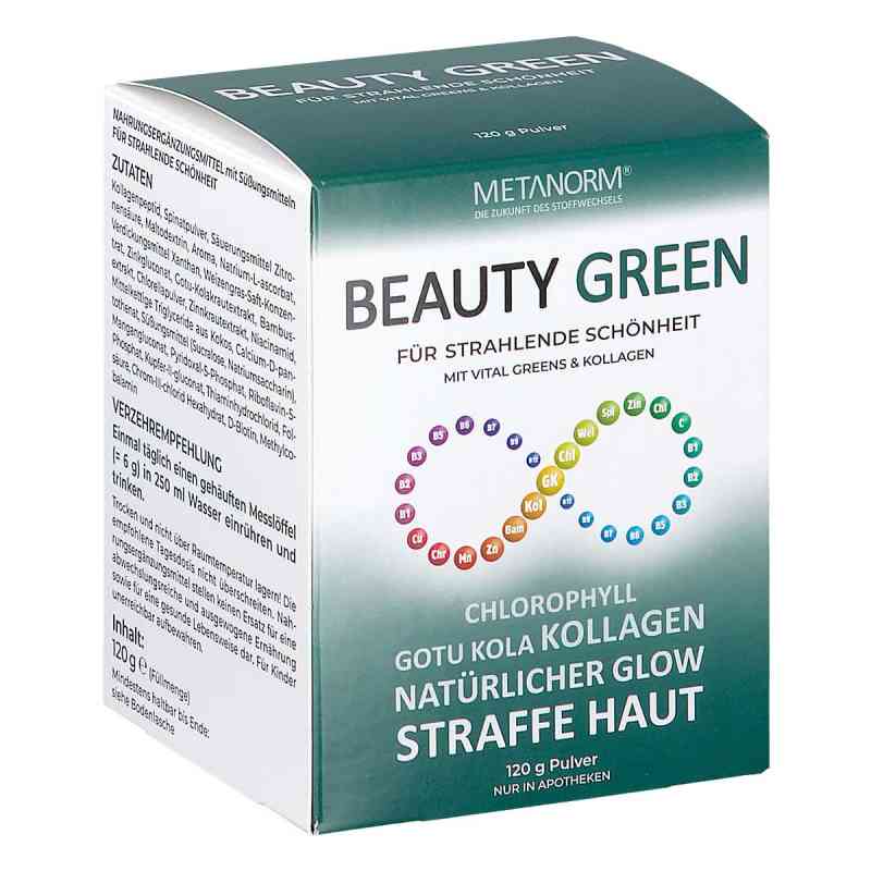 METANORM® BEAUTY GREEN Pulver 120 g von NUTROPIA PHARMA GMBH PZN 08202655