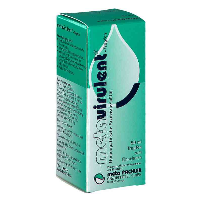 Metavirulent Tropfen 50 ml von APOTHEKE ZUM ROTHEN KREBS PZN 08200590