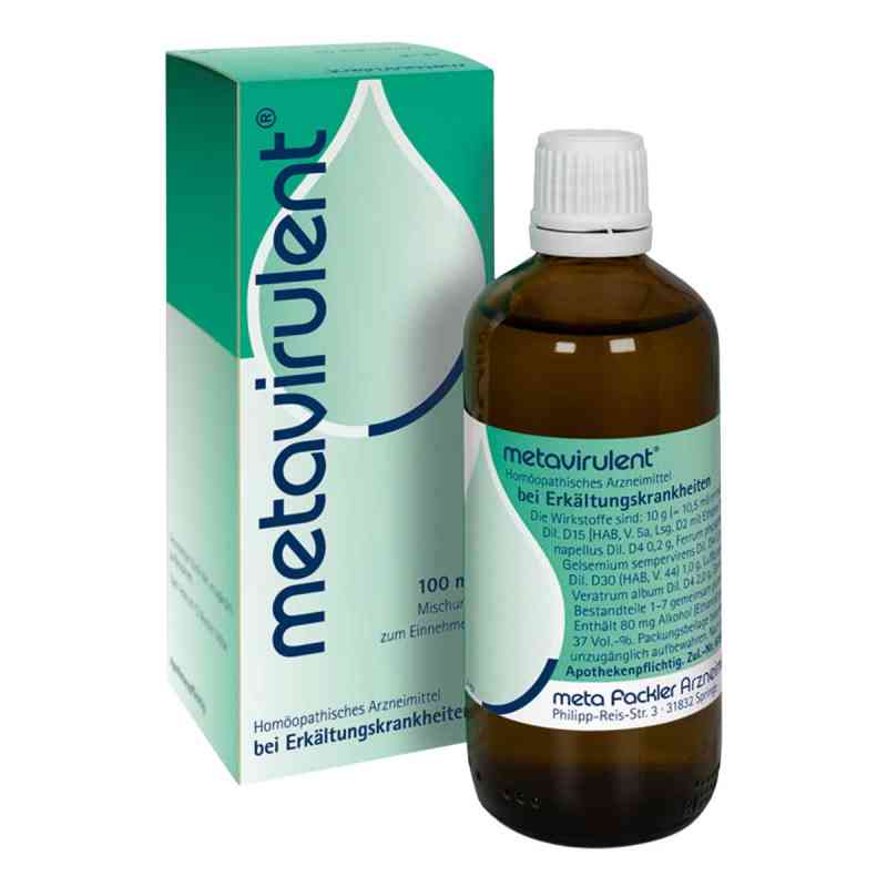 Metavirulent Tropfen zum Einnehmen 100 ml von meta Fackler Arzneimittel GmbH PZN 01358258
