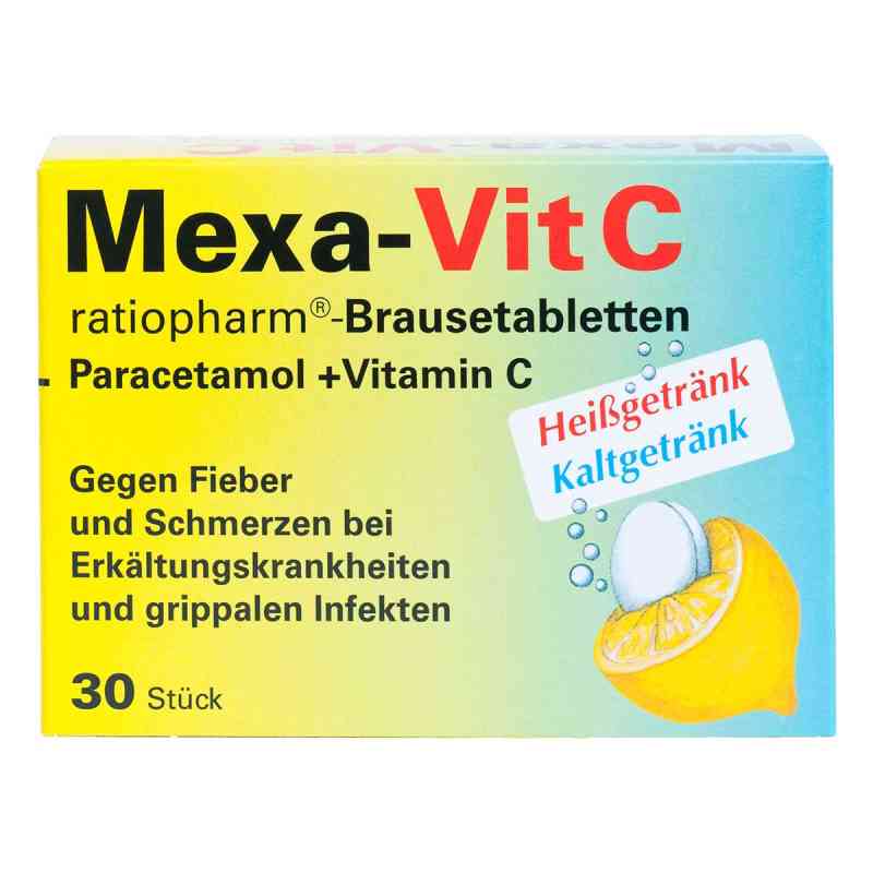 Mexa-Vit C ratiopharm Brausetabletten 30 stk von RATIOPHARM ARZNEIMITTEL VERTRIEBS GMBH PZN 08200006