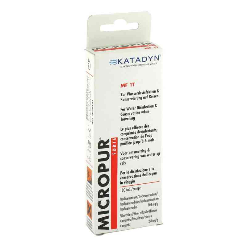 Micropur forte Mf 1t Tabletten 100 stk von Katadyn Deutschland GmbH PZN 04236277