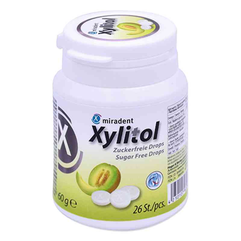 Miradent Xylitol Drops Melon Dose 60 g von Hager Pharma GmbH PZN 19855052