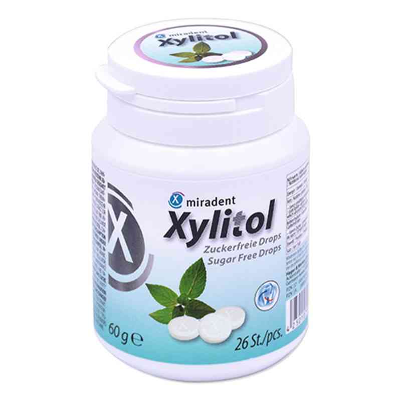 Miradent Xylitol Drops Mint Dose 60 g von Hager Pharma GmbH PZN 19855069