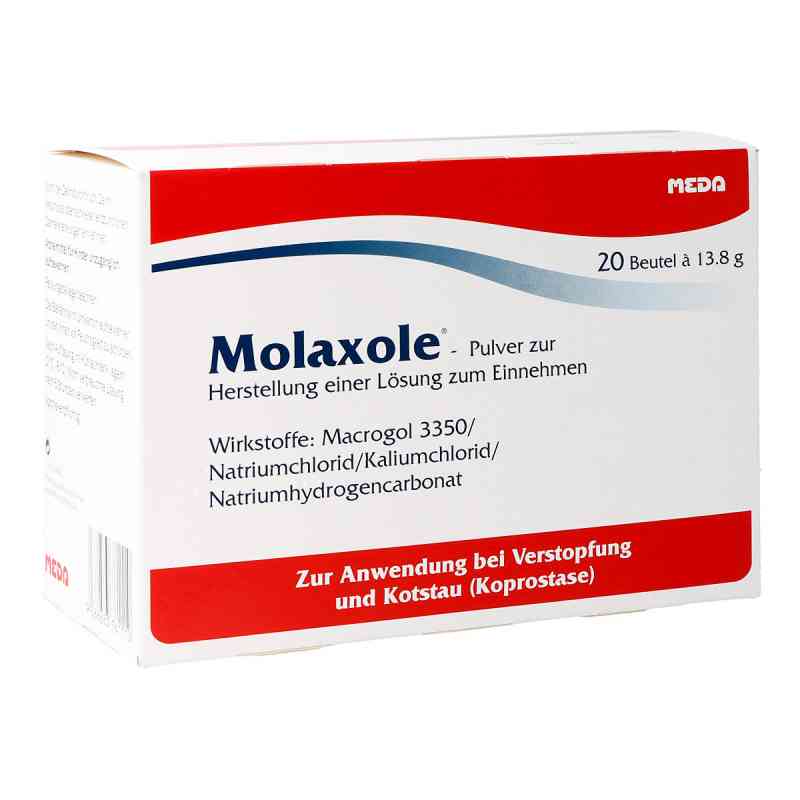 Molaxole Pulver Beutel 20 stk von COOPER CONSUMER HEALTH DE GMBH ZWEIGNIEDERLAS PZN 08200048