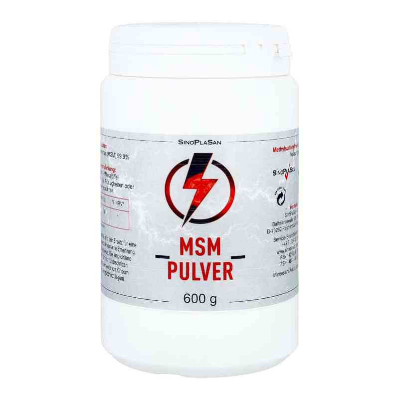 Msm Pulver Pur 99,9% Methylsulfonylmethan 600 g von SinoPlaSan GmbH PZN 14210209