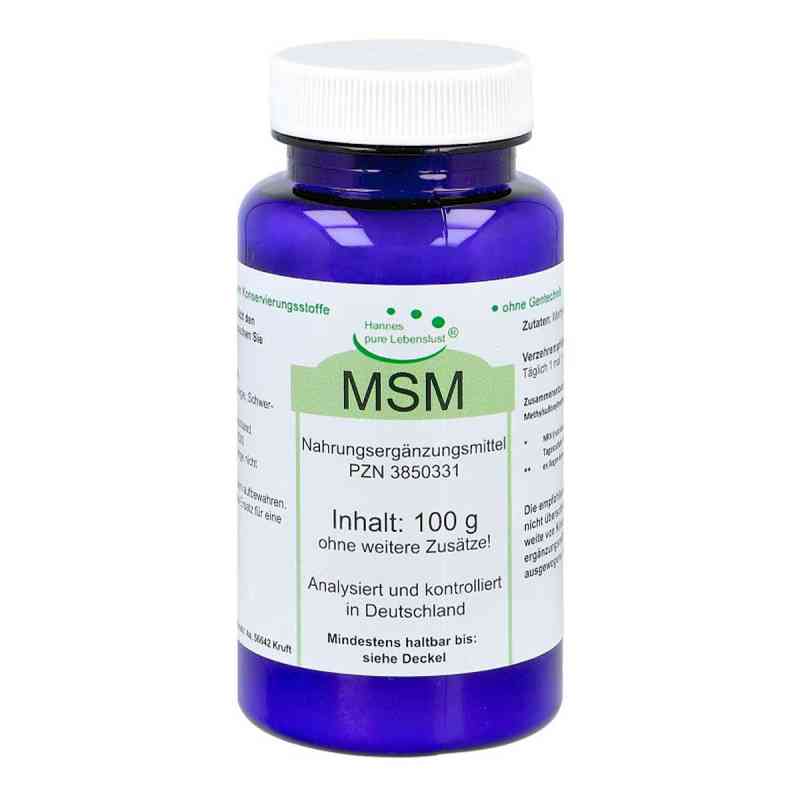 Msm pur Pulver 100 g von G & M Naturwaren Import GmbH & Co. KG PZN 03850331