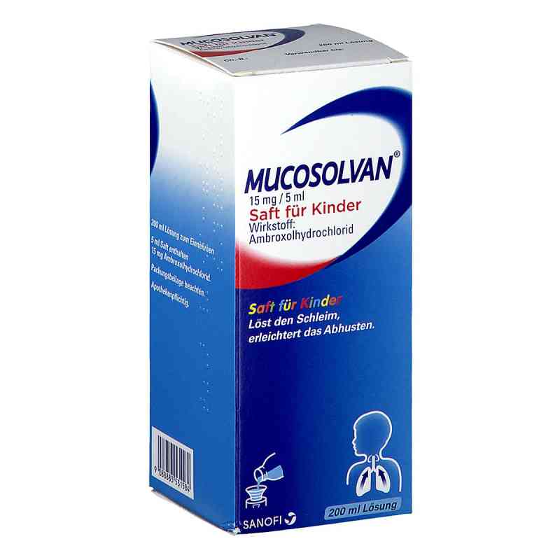 Mucosolvan 15 mg / 5 ml - Saft für Kinder 200 ml von OPELLA HEALTHCARE AUSTRIA GMBH   PZN 08200620