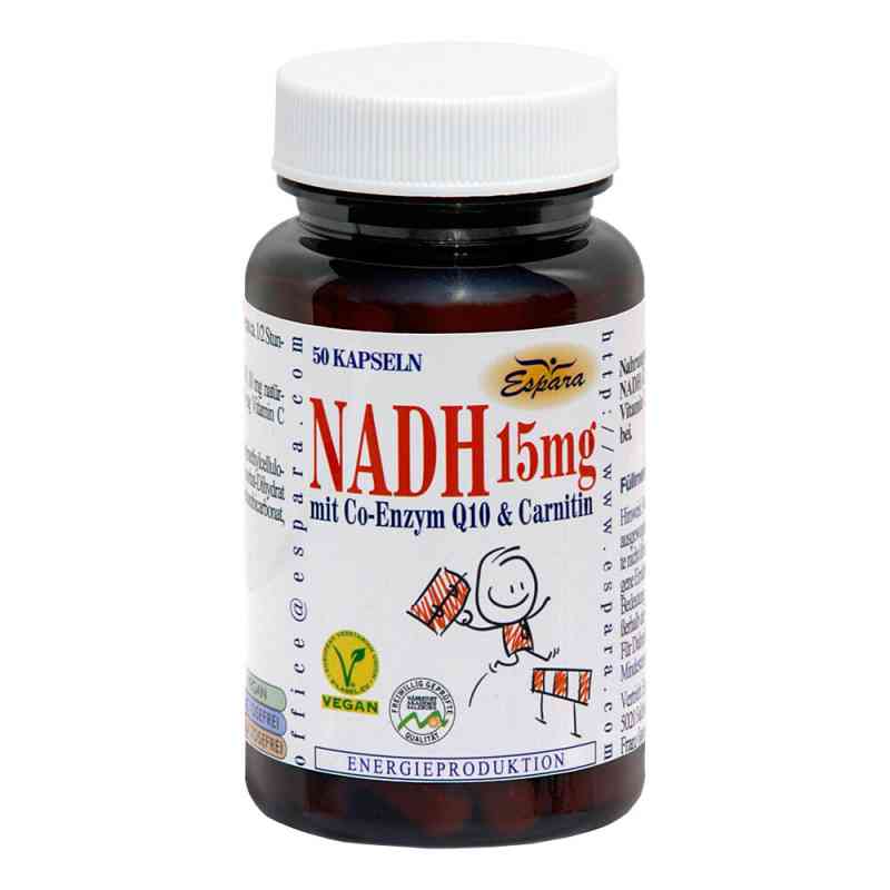 Nadh 15 mg Kapseln 50 stk von Sanuvit GmbH PZN 02017826