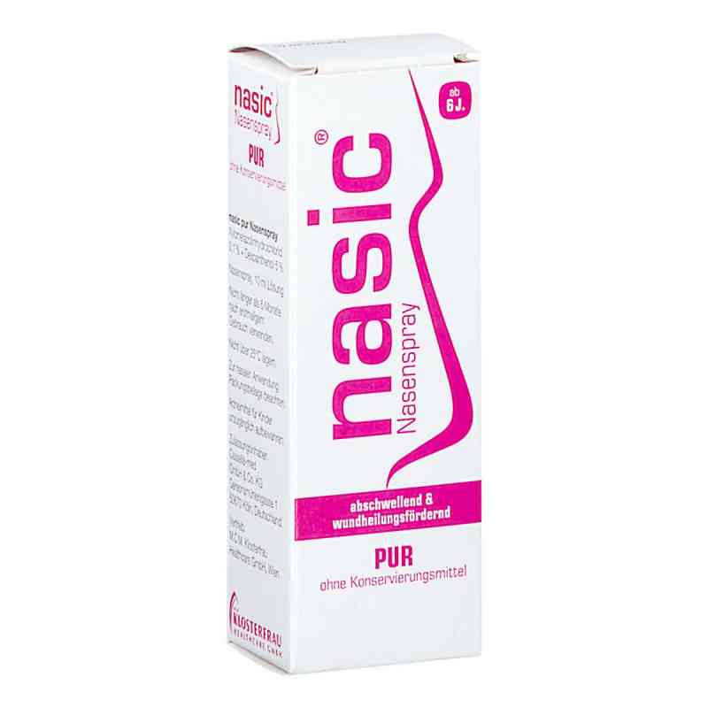 Nasic pur Nasenspray 10 ml von M.C.M. KLOSTERFRAU HEALTHCARE GMBH PZN 08201311