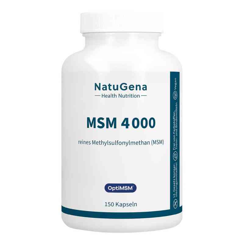 NatuGena MSM 4000 Kapseln vegan 150 stk von NatuGena GmbH PZN 19430938