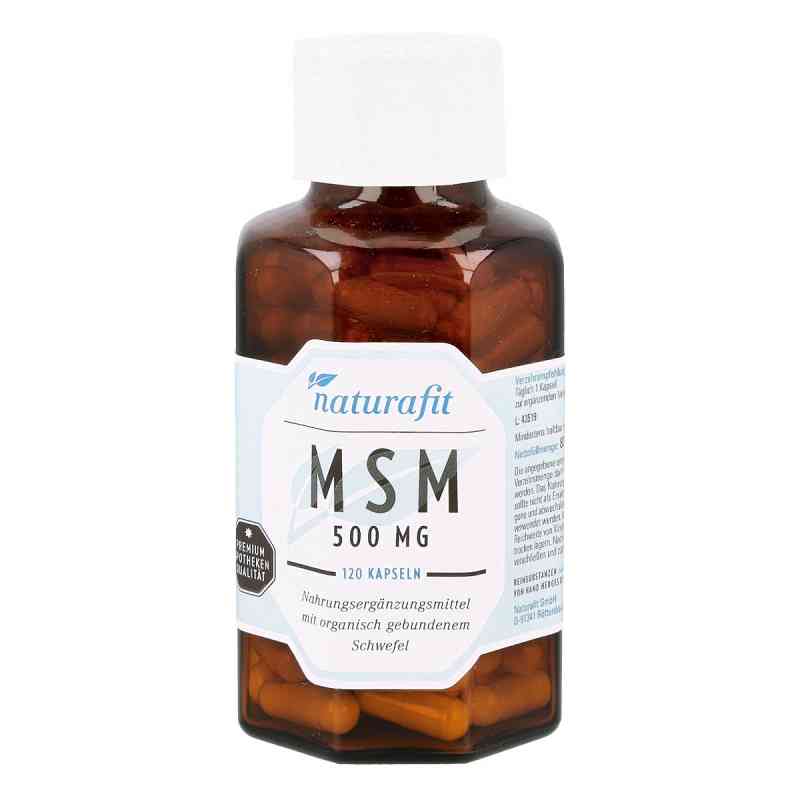 Naturafit Msm 500 mg Kapseln 120 stk von NaturaFit GmbH PZN 12516192