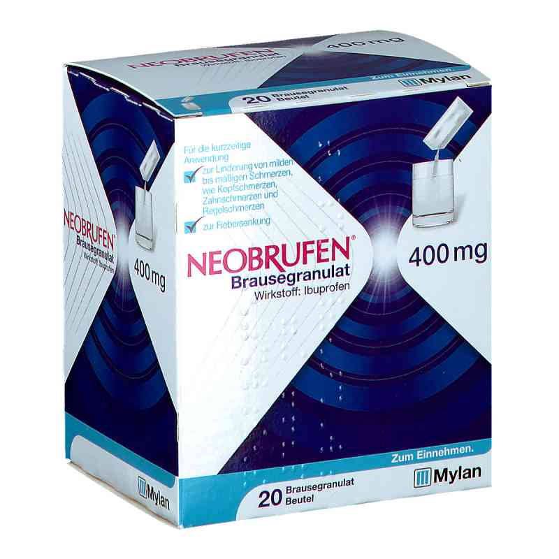 NEOBRUFEN 400 mg Brausegranulat 20 stk von  PZN 08200625