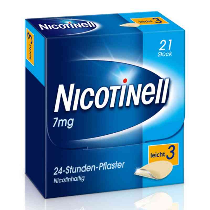 Nicotinell 7mg/24-Stunden-Nikotinpflaster, Leicht (3) 21 stk von GlaxoSmithKline Consumer Healthc PZN 00110065