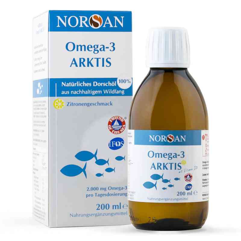 Norsan Omega-3 Arktis Fischöl mit Vitamin D3 flüssig 200 ml von NORSAN GmbH PZN 17297866