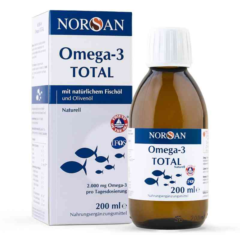 Norsan Omega 3 TOTAL Naturell flüssig 200 ml von NORSAN GmbH PZN 13476543
