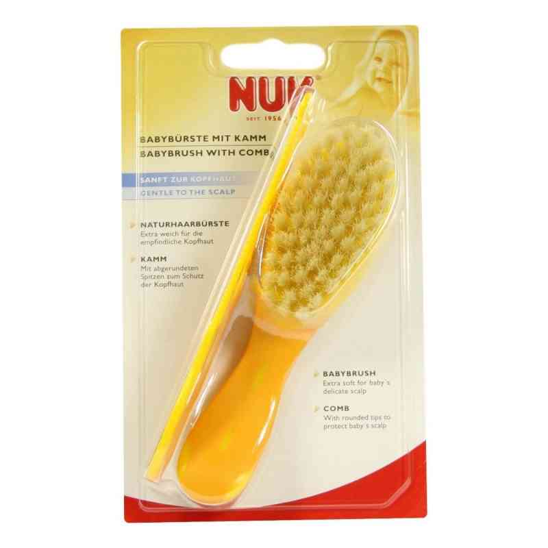 Nuk Babybürste mit Kamm 1 stk von MAPA GmbH PZN 03867053