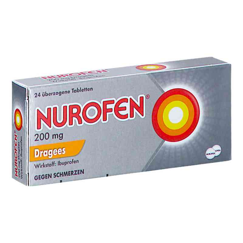 Nurofen Dragees 200mg 24 stk von RECKITT BENCKISER AUSTRIA GMBH PZN 08201342