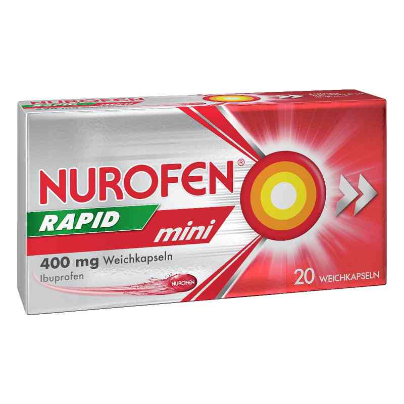 NUROFEN Rapid mini 400 mg Weichkapseln 20 stk von RECKITT BENCKISER AUSTRIA GMBH PZN 08202523