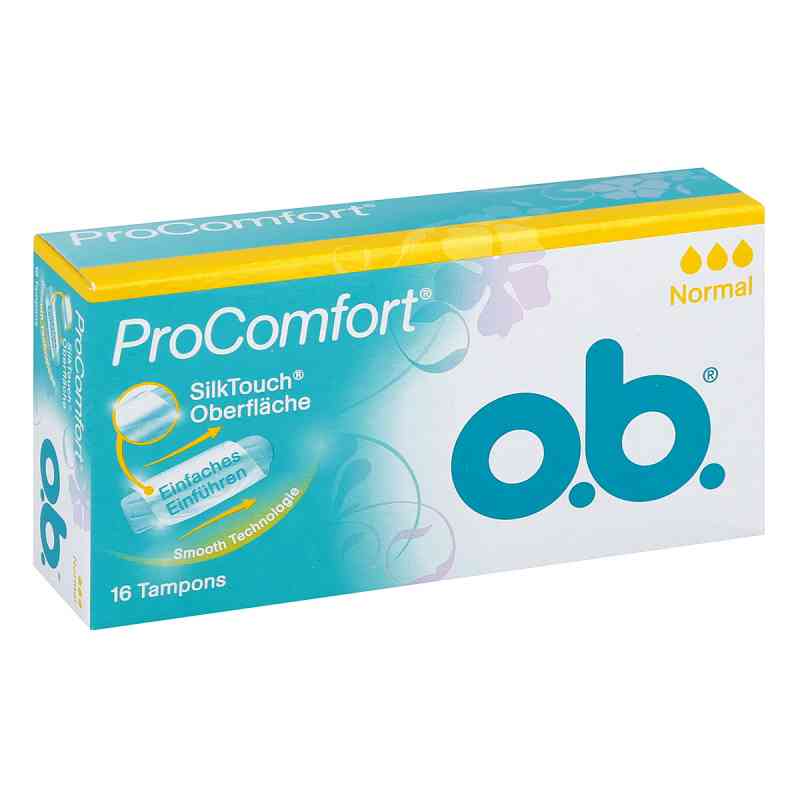 O.b. Tampons Procomfort normal 16 stk von Kenvue Germany GmbH (Mass) PZN 01021777
