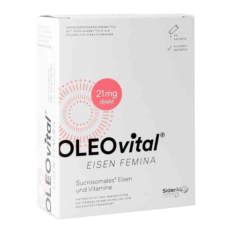 OLEOVital Eisen Femina 21mg 30 stk von FRESENIUS KABI AUSTRIA GMBH PZN 08200136