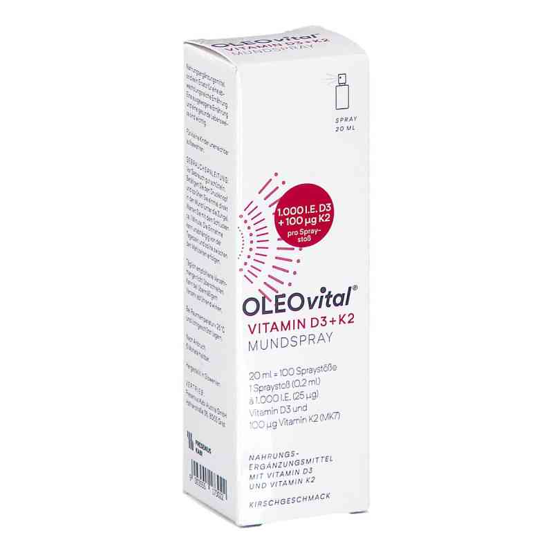 OLEOVital Vitamin D3+K2 Spray 20 ml von FRESENIUS KABI AUSTRIA GMBH PZN 08202133