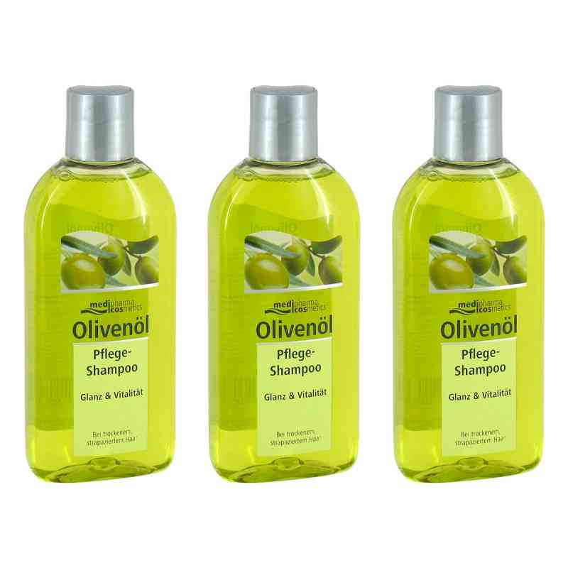 Olivenöl Pflege-Shampoo 3x200 ml von Dr. Theiss Naturwaren GmbH PZN 08104809