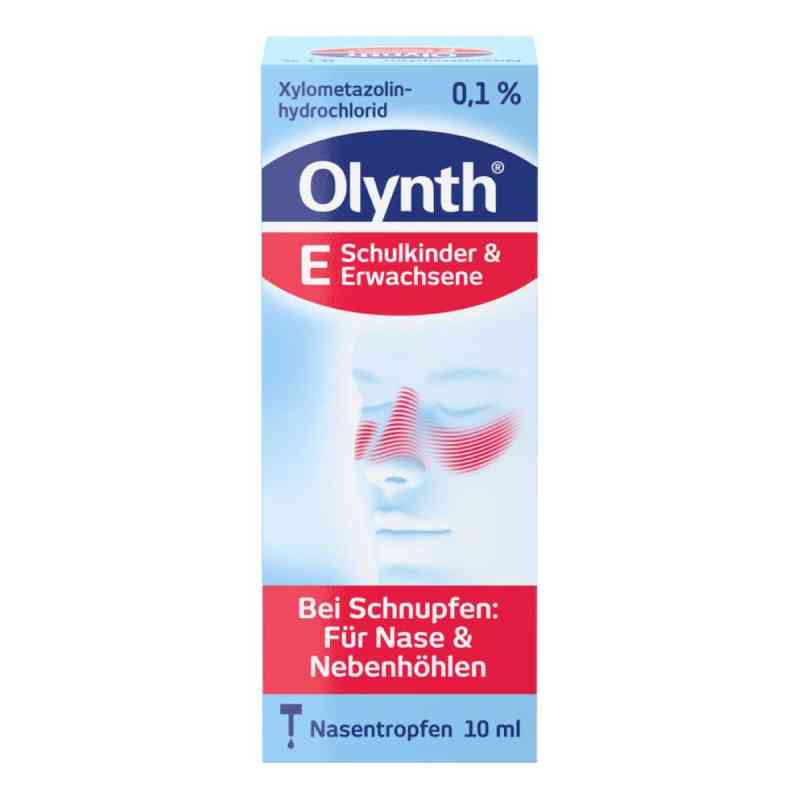 Olynth 0,1% Nasentropfen für Schulkinder und Erwachsene 10 ml von Kenvue Germany GmbH (OTC) PZN 02186397
