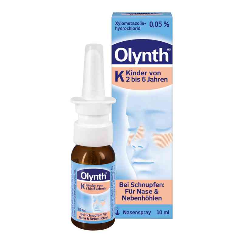 Olynth K 0,05 % Schnupfen Dosierspray für Kinder von 2 bis 6 Jah 10 ml von Johnson & Johnson GmbH (OTC) PZN 02372668