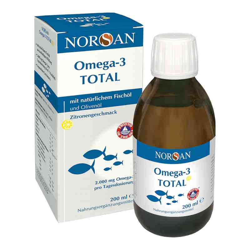 Omega 3 Total Fischöl flüssig Norsan 200 ml von NORSAN GmbH PZN 13476520