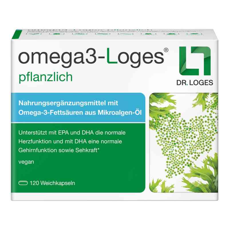 Omega3-Loges Kapseln pflanzlich  120 stk von Dr. Loges + Co. GmbH PZN 13980425