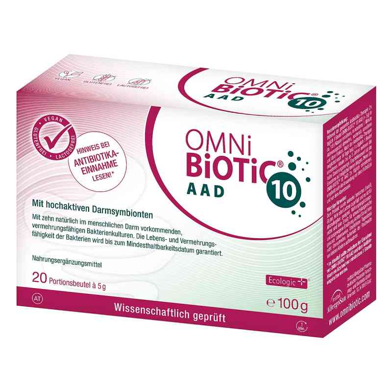 OMNi BiOTiC 10 AAD Sachets 20 stk von ALLERGOSAN INSTITUT HOLDING GMBH PZN 08201305