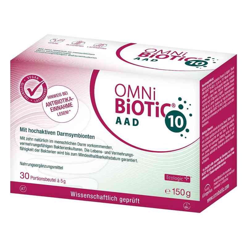 OMNi-BiOTiC 10 AAD Sachets 30 stk von ALLERGOSAN INSTITUT HOLDING GMBH PZN 08201306