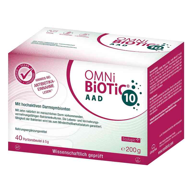 OMNi BiOTiC 10 AAD Sachets 40 stk von ALLERGOSAN INSTITUT HOLDING GMBH PZN 08201307
