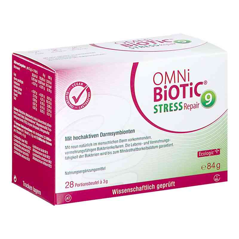 OMNi BiOTiC STRESS Repair 9 Sachets 28 stk von ALLERGOSAN INSTITUT HOLDING GMBH PZN 08201296