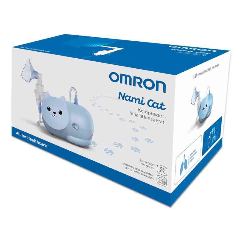 Omron Nami Cat Kompressor-inhalationsgerät 1 stk von HERMES Arzneimittel GmbH PZN 16382498