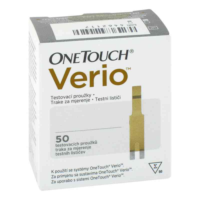 One Touch Verio Teststreifen 50 stk von Diaprax GmbH PZN 09739103