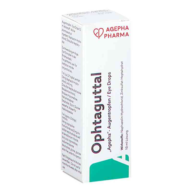 Ophtaguttal Agepha Augentropfen 10 ml von AGEPHA PHARMA S.R.O.      PZN 08201195