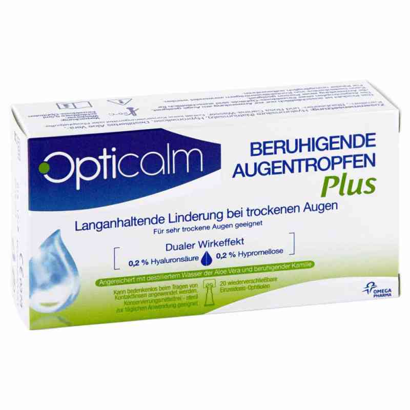 Opticalm beruhigende Augentropfen Plus in Einzeld. 20X0.5 ml von Perrigo Deutschland GmbH PZN 09758626