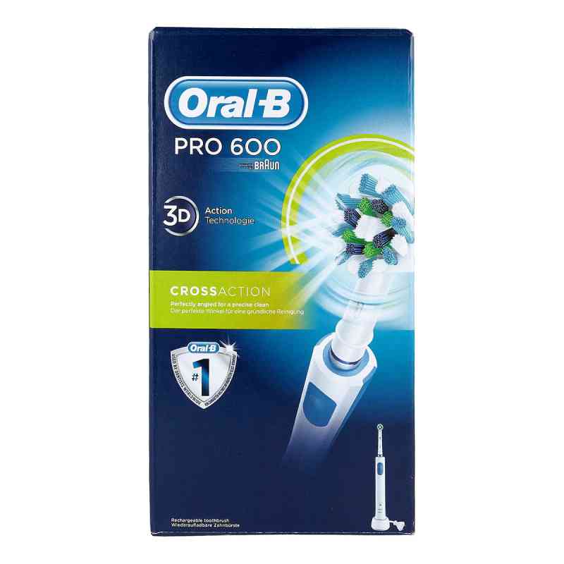 Oral B Pro 600 Cross Action Box Zahnbürste 1 stk von WICK Pharma - Zweigniederlassung der Procter & Gam PZN 10762969