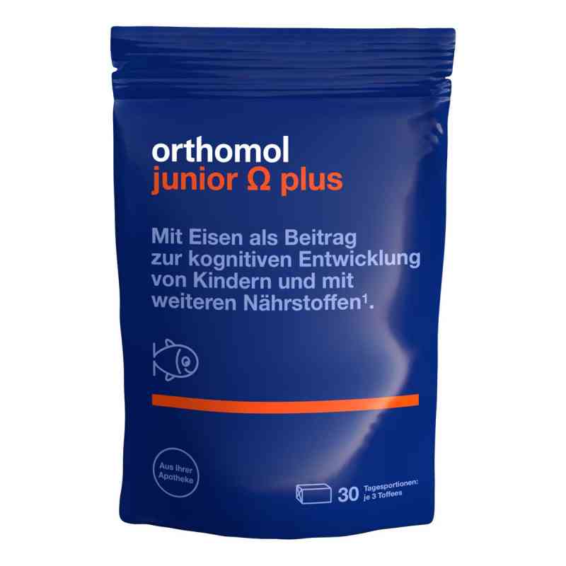 Orthomol junior Omega plus Toffees 90 stk von Orthomol pharmazeutische PZN 11877835