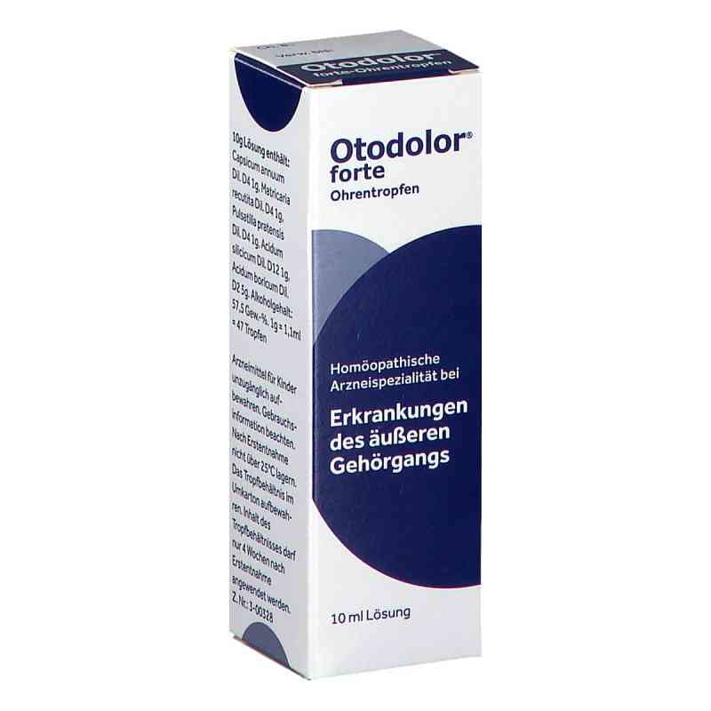 Otodolor forte Ohrentropfen 10 ml von SCHMIDGALL DR.A. & L.GMBH & CO KG PZN 08200653